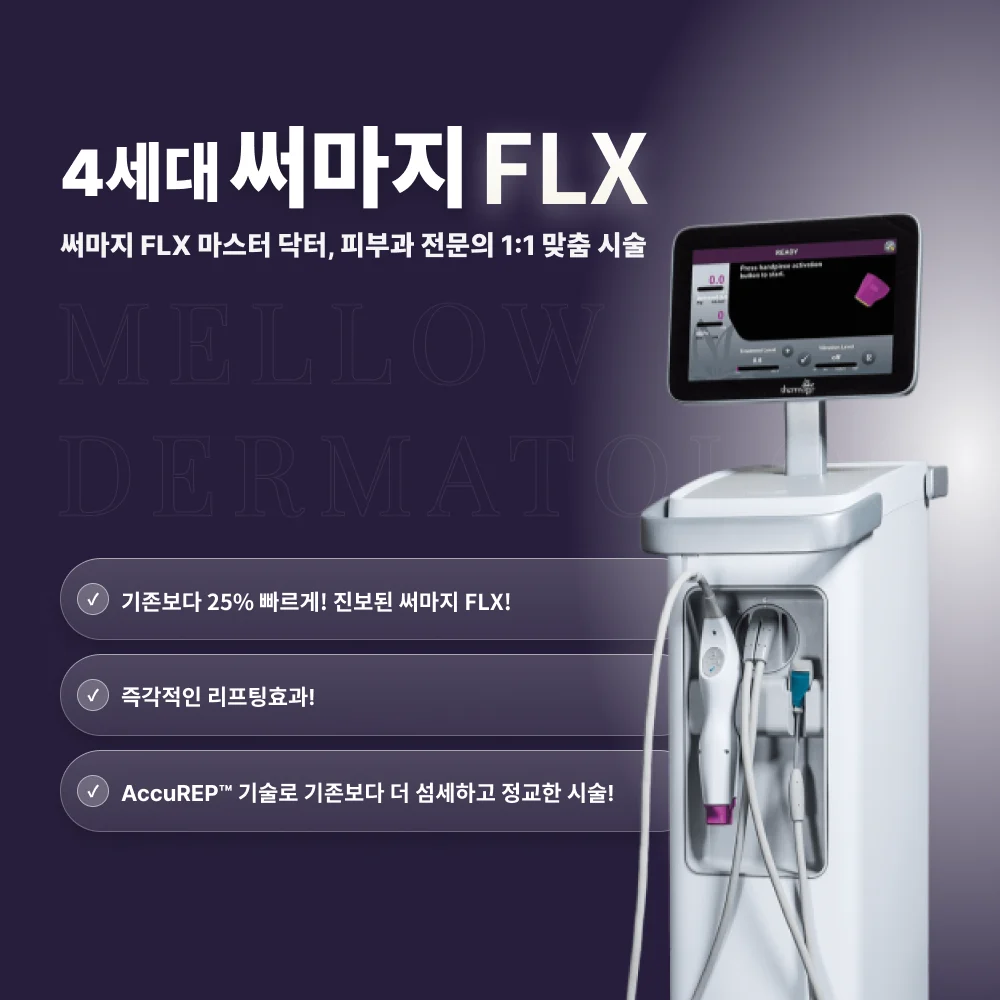 써마지 FLX 마스터 인증 피부과 전문의